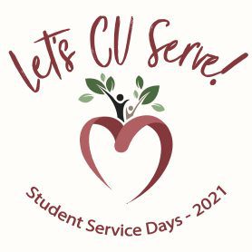 Let's C U Serve Student Service Days 2021 logo