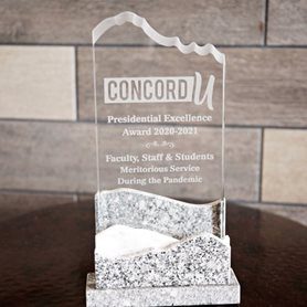 Concord U Presidential Excellence Award 2020-2021