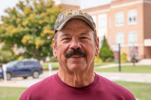 A picture of Eddie Daniels on a sunny Autumn day.