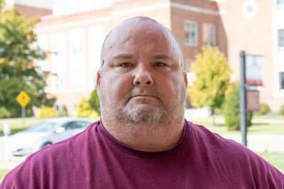 A photo of Greg Sands on a sunny Autumn day.