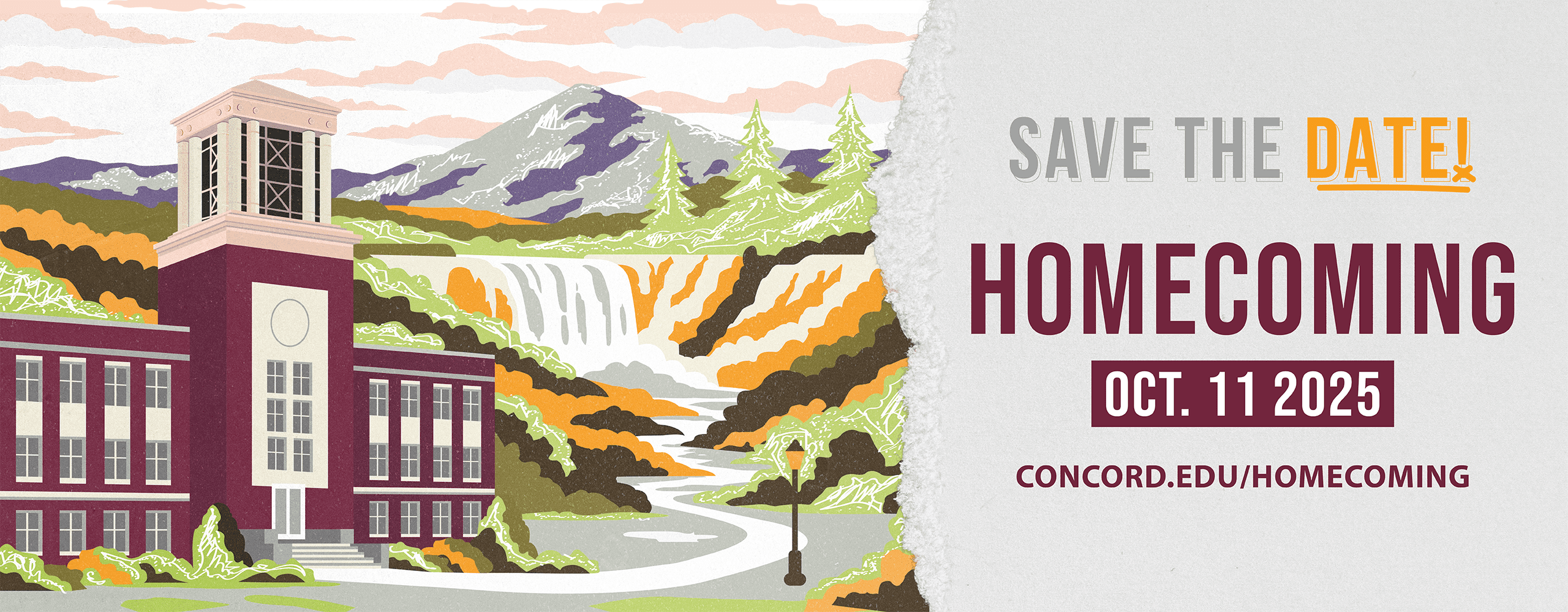 Save the Date: Concord University Homecoming 2025 October 11
