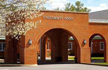 University Point on a clear sunny day