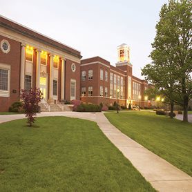 The library and Marsh Hall