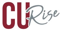 The logo for CU Rise, Concord University's accelerated three year degree program