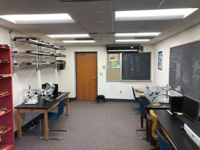 The environmental geography lab at Concord University