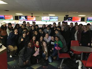 The International Students Club bowling