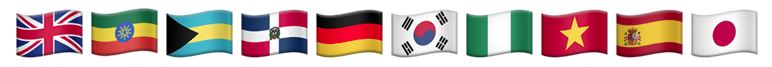 International-Flags Various country flags