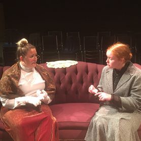 Arsenic-Abby-and-Martha-on-sofa-Square.jpg Hannah Puckett and Melinda Goda portraying Abby and Martha in Arsenic and Old Lace