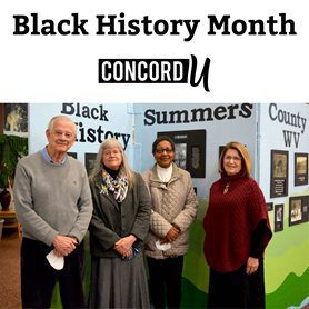 Black History Month at Concord University