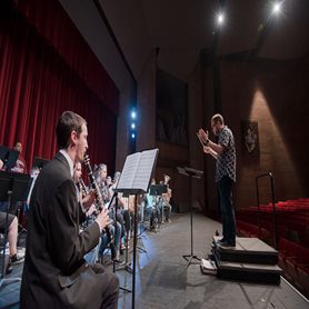 CU-Band.jpg Dr. Ball conducting the honor band