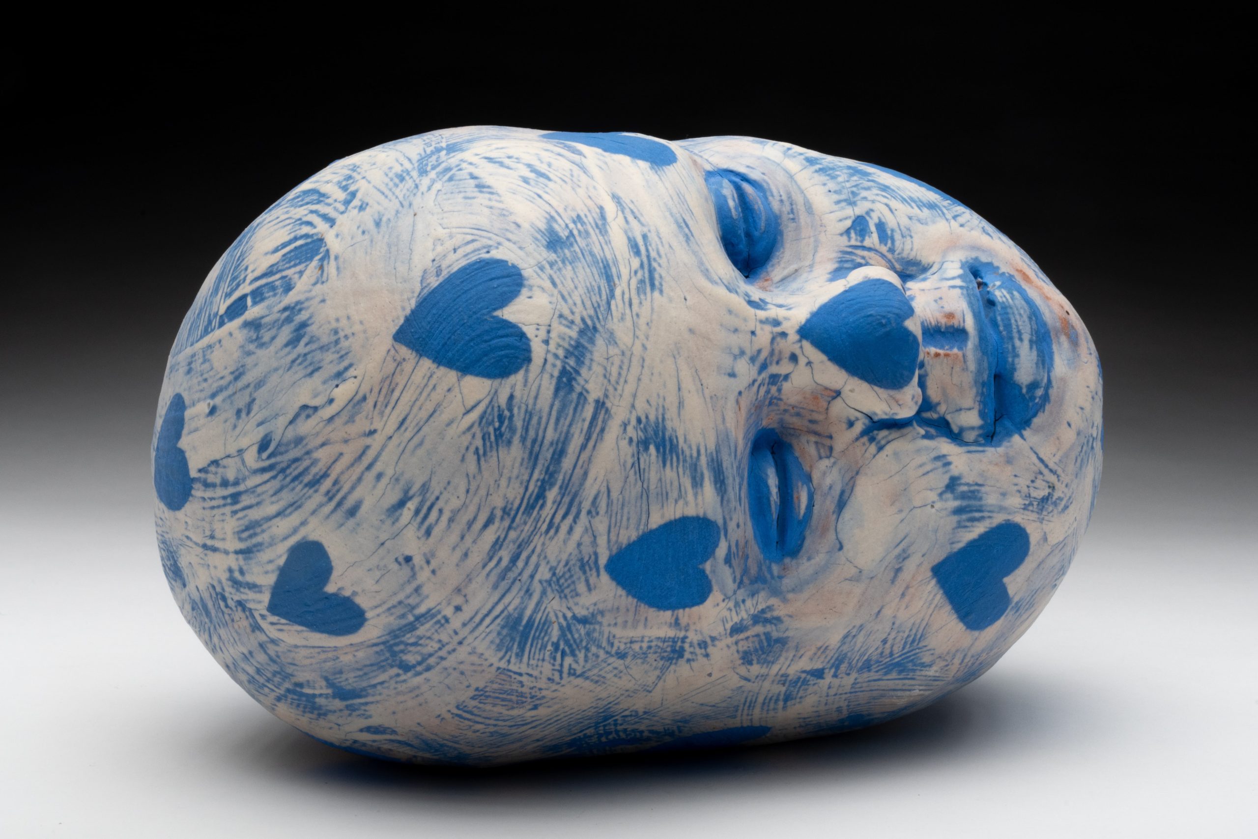 Blue Dormant Head by Tom Bartel