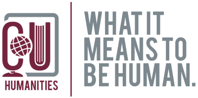 CU Humanities: What it means to be human logo