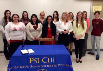 The members of Psi Chi