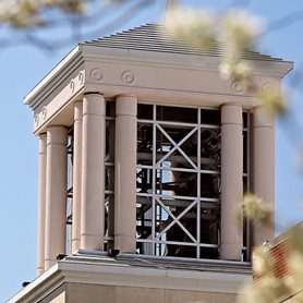 The bell tower at Concord University