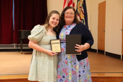 Ella Goodwin and Dr. Susan Williams