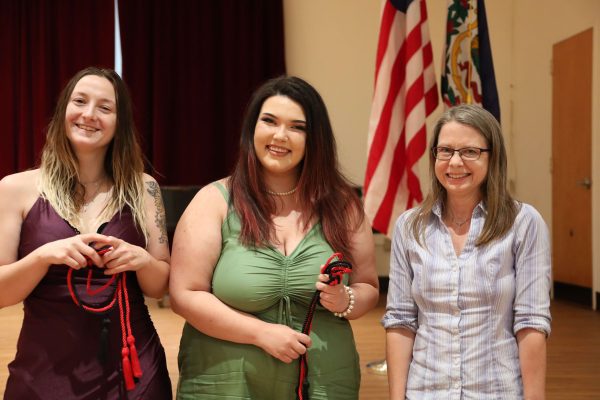 Farrah Compton, Emily Bailey, and Dr. Michelle Gompf