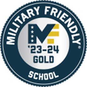 Military Friendly School 2023 - 2024 Gold Badge