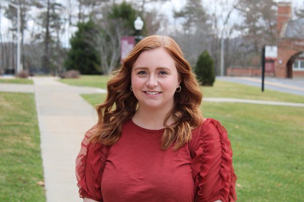 A photo of Bethany Breeden on Concord University's campus