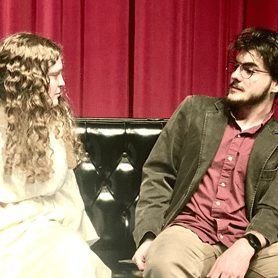 Skyler McCallister and Harper Emch in this year's fall production