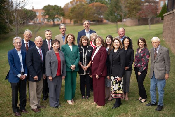 FoundationBoard_WEB The Concord University Foundation Board on the Athens Campus lawn