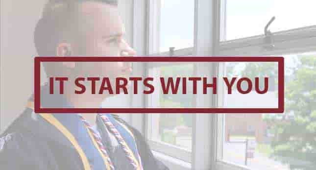 It starts with you