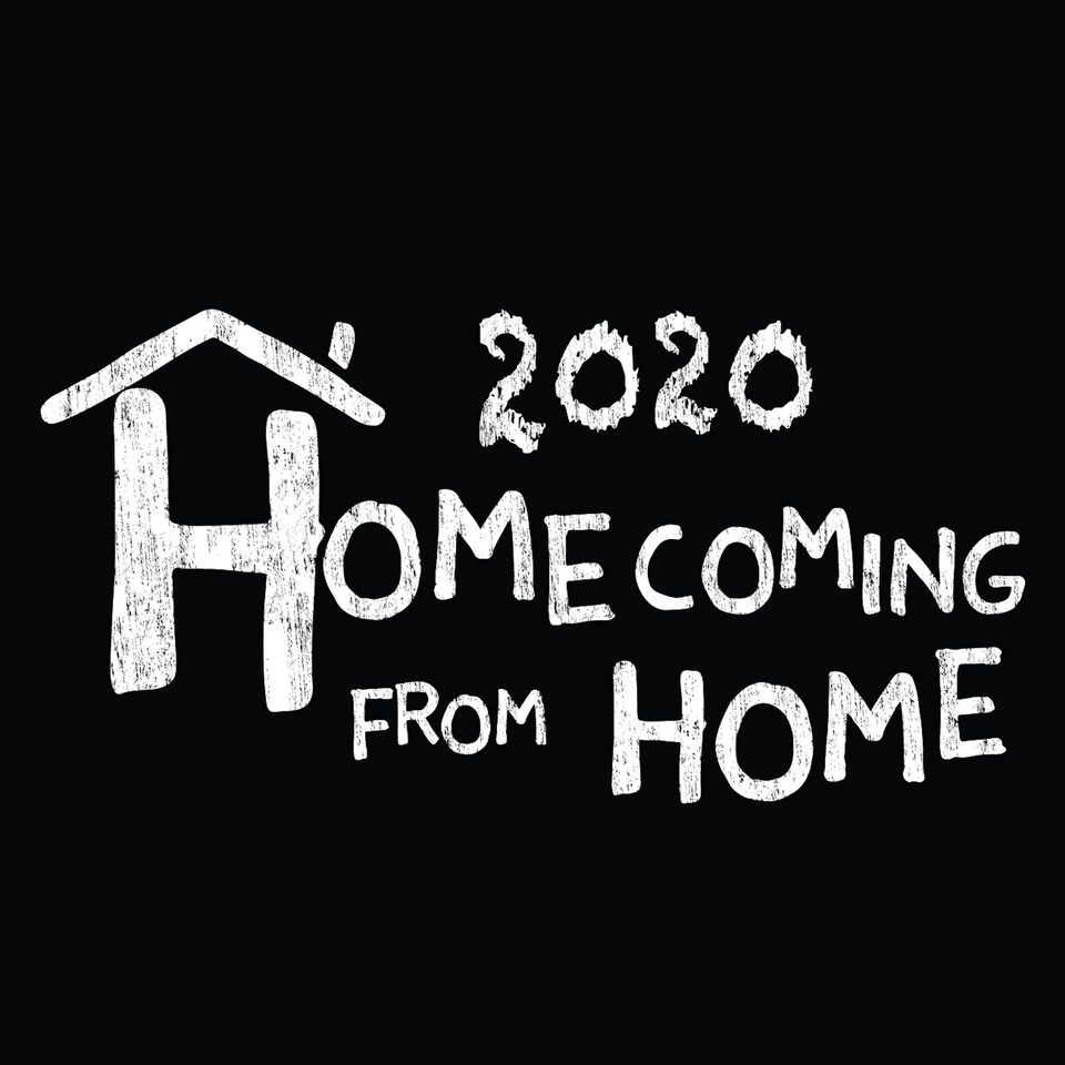 2020 Homecoming From Home logo