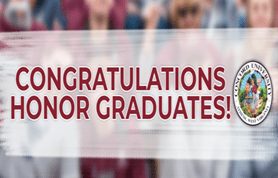 Congratulations Honor Graduates!