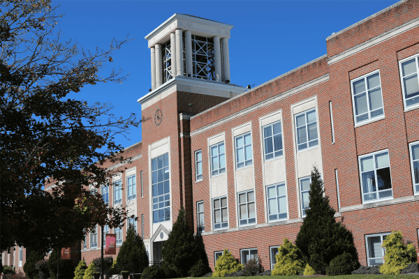 The Marsh Hall Administration Building at Concord University