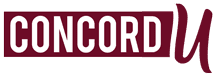 Logo-WhiteBKG-ConcordU_Summer2018_Footer Concord U logo