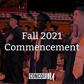 Fall 2021 Commencement at Concord University