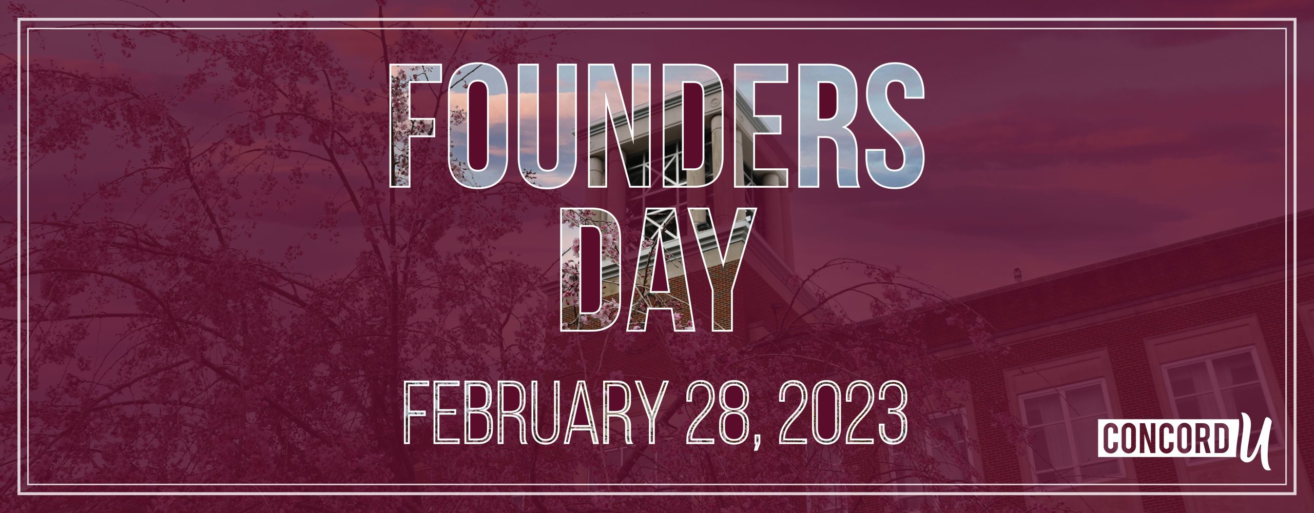 Founders Day at Concord University is 2/28!