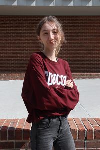 A photo of Concord Esports student assistant Amber Delp