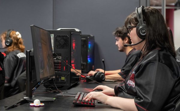 Concord University Esports students training in their facilities