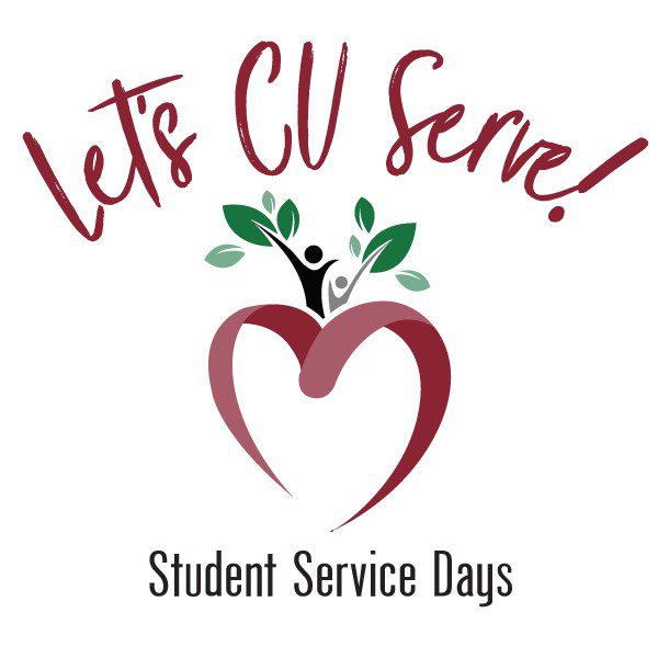 Let's CU Serve! Student Service Days logo