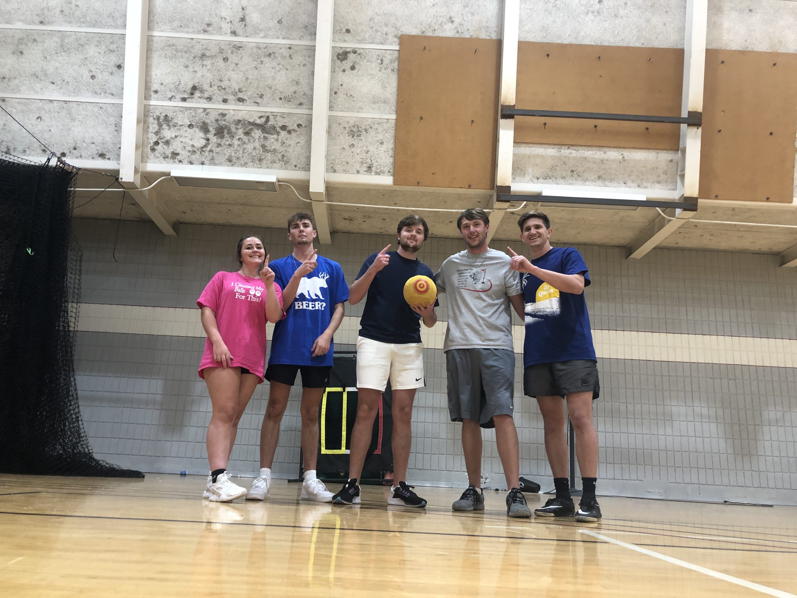 An intramural volleyball team