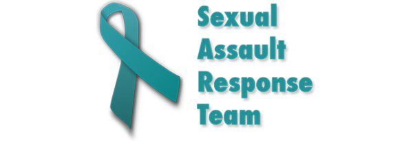 Sexual Assault Response Team blue ribbon graphic