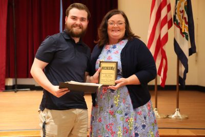 Trey Spence and Dr. Susan Williams