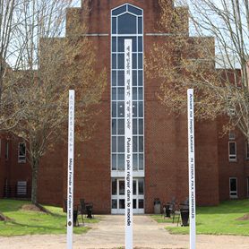 Concord University's peace poles