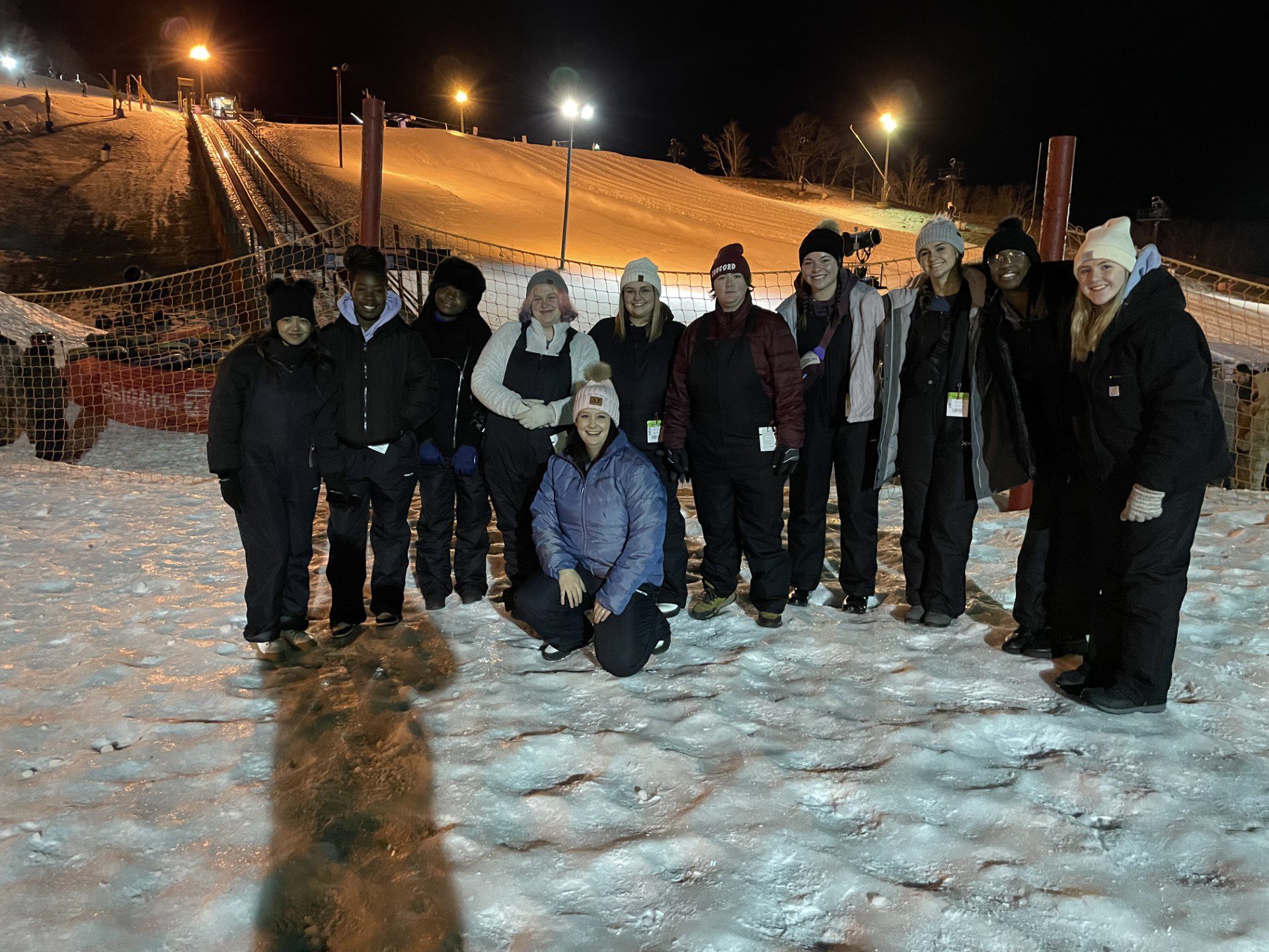 Students at Winterplace